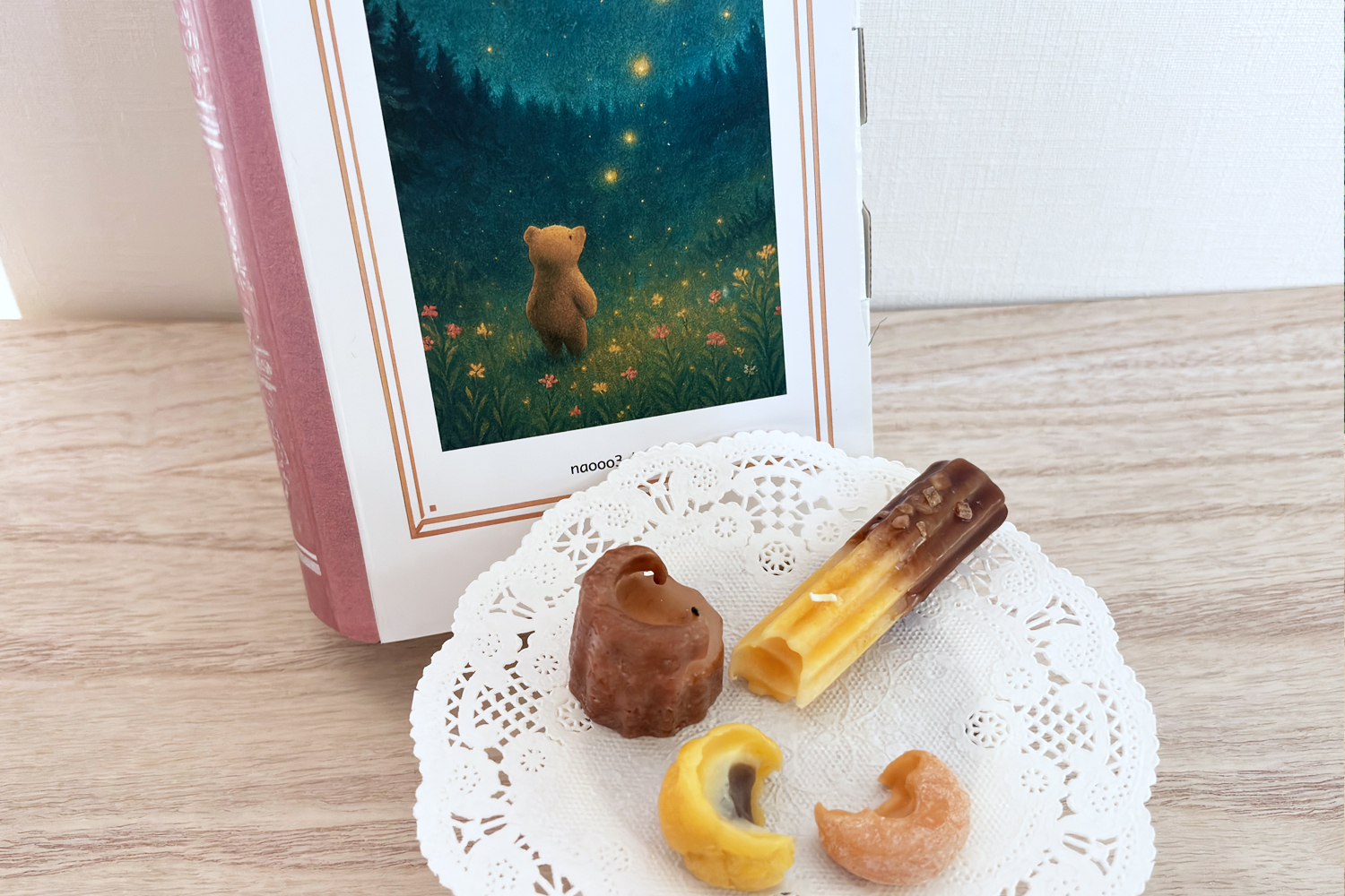 絵本みたい！香りと仕掛けのスイーツキャンドル７点セット